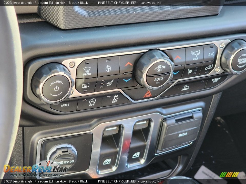 Controls of 2023 Jeep Wrangler Freedom Edition 4x4 Photo #12