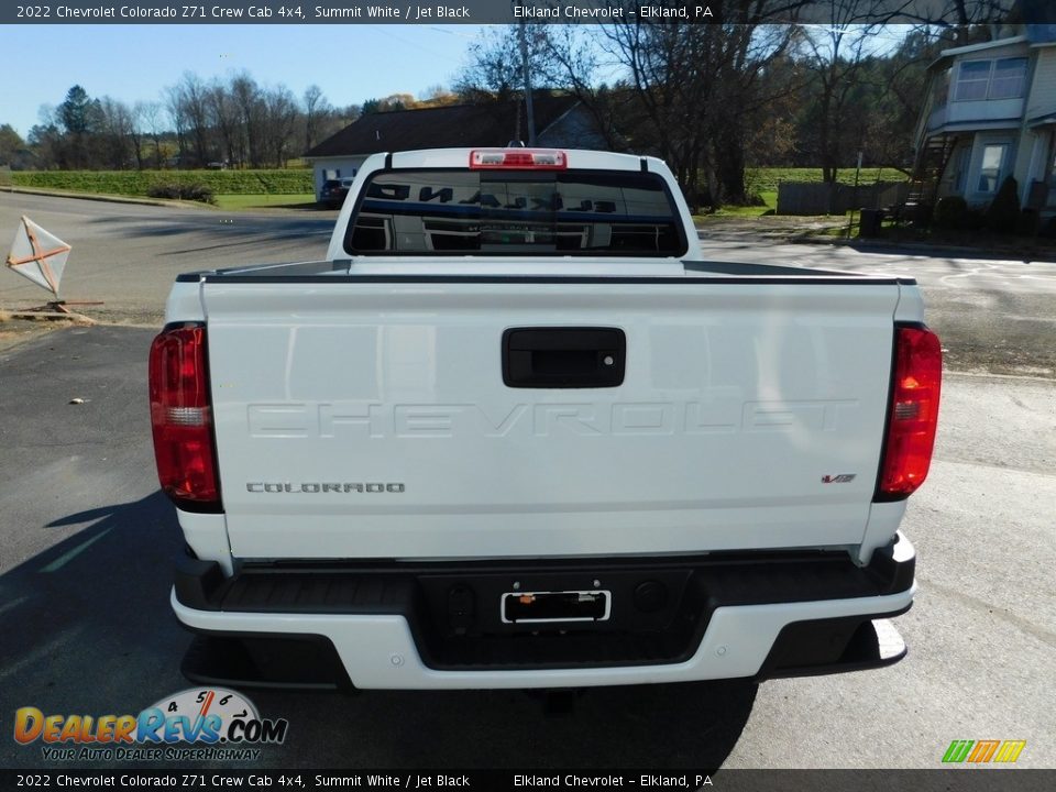 2022 Chevrolet Colorado Z71 Crew Cab 4x4 Summit White / Jet Black Photo #8