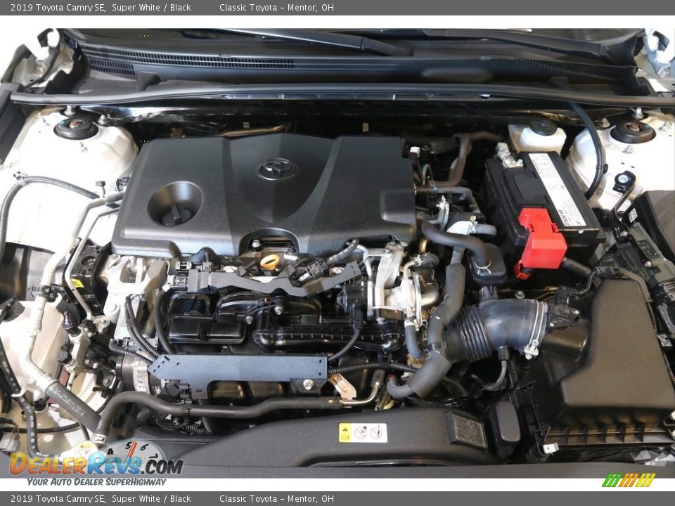 2019 Toyota Camry SE Super White / Black Photo #18