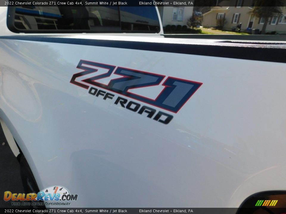 2022 Chevrolet Colorado Z71 Crew Cab 4x4 Summit White / Jet Black Photo #12