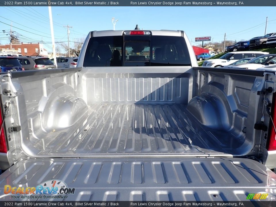 2022 Ram 1500 Laramie Crew Cab 4x4 Billet Silver Metallic / Black Photo #5