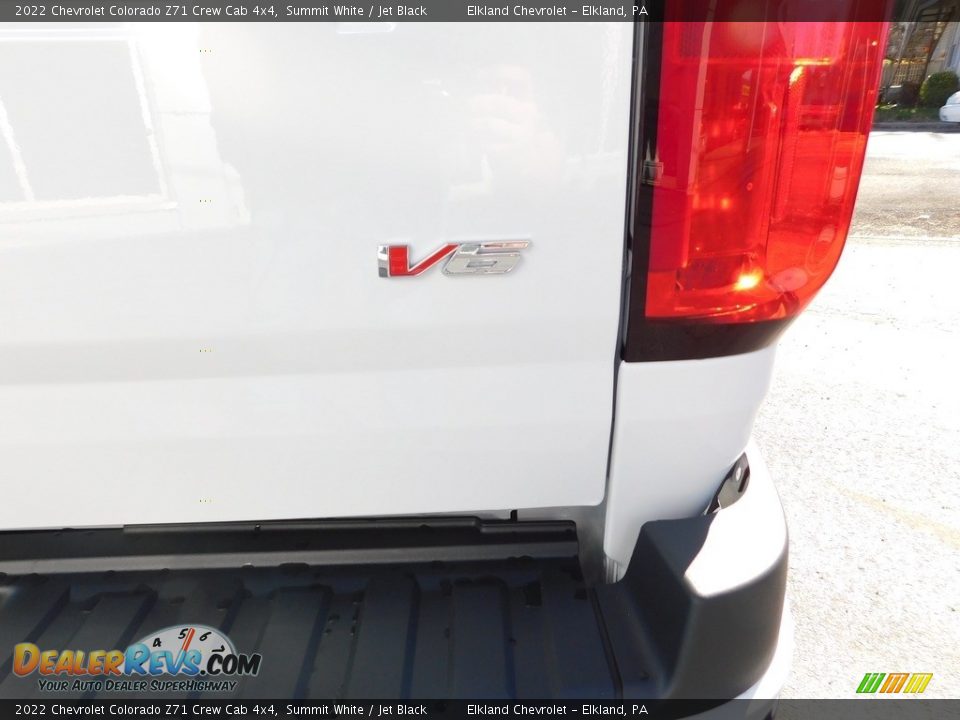 2022 Chevrolet Colorado Z71 Crew Cab 4x4 Summit White / Jet Black Photo #14