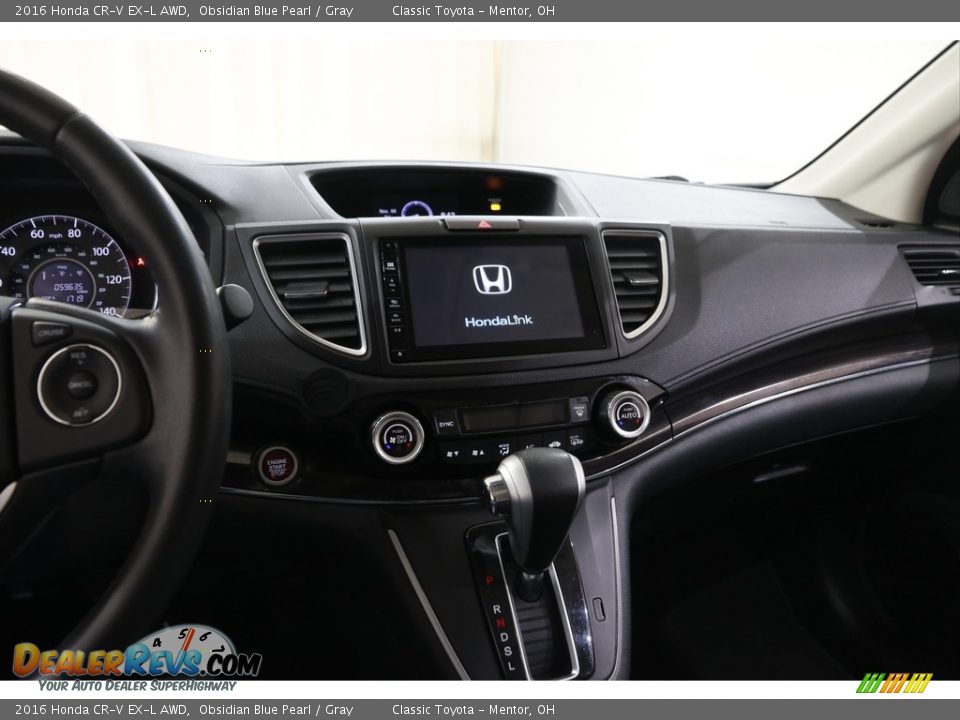 Dashboard of 2016 Honda CR-V EX-L AWD Photo #9