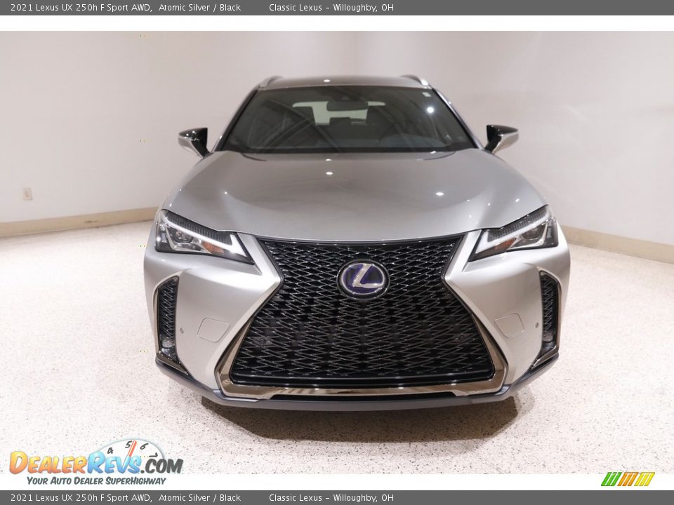 2021 Lexus UX 250h F Sport AWD Atomic Silver / Black Photo #2