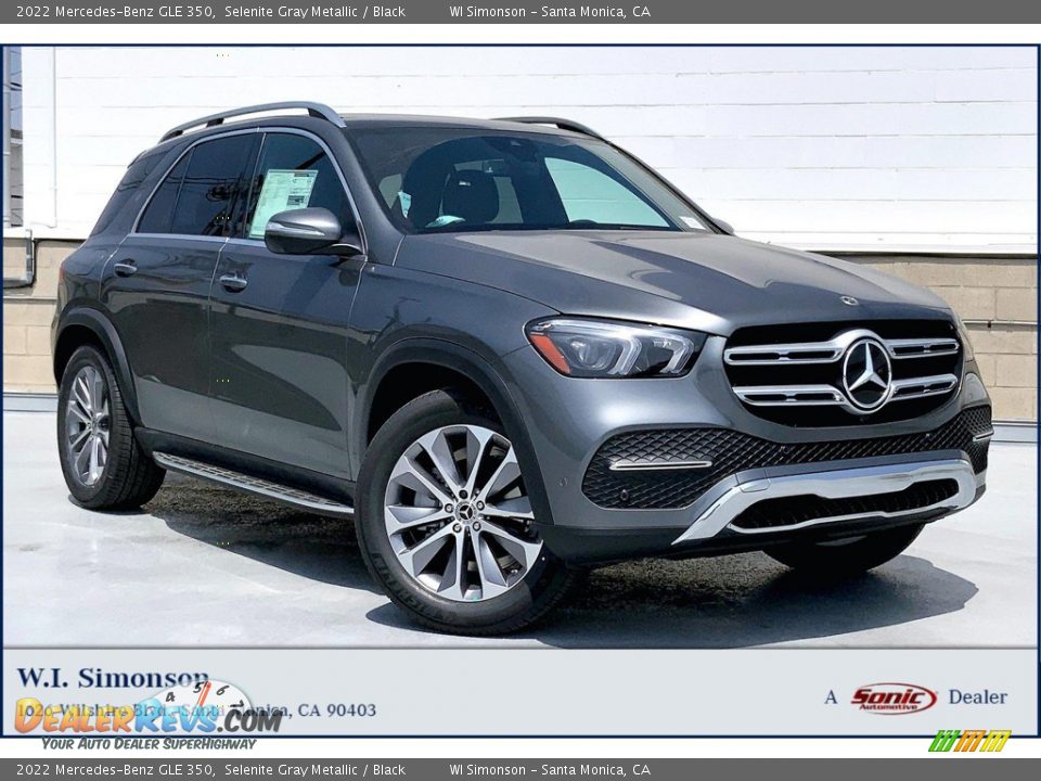 2022 Mercedes-Benz GLE 350 Selenite Gray Metallic / Black Photo #1