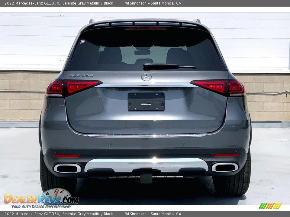 2022 Mercedes-Benz GLE 350 Selenite Gray Metallic / Black Photo #3