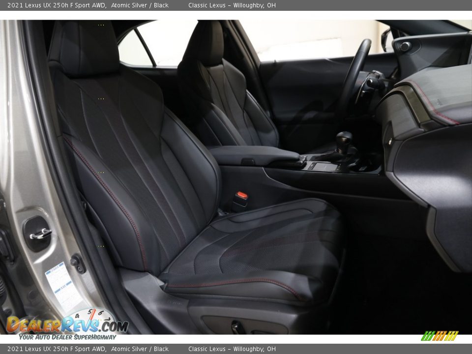 2021 Lexus UX 250h F Sport AWD Atomic Silver / Black Photo #16