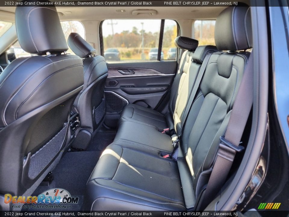 Rear Seat of 2022 Jeep Grand Cherokee 4XE Hybrid Photo #7