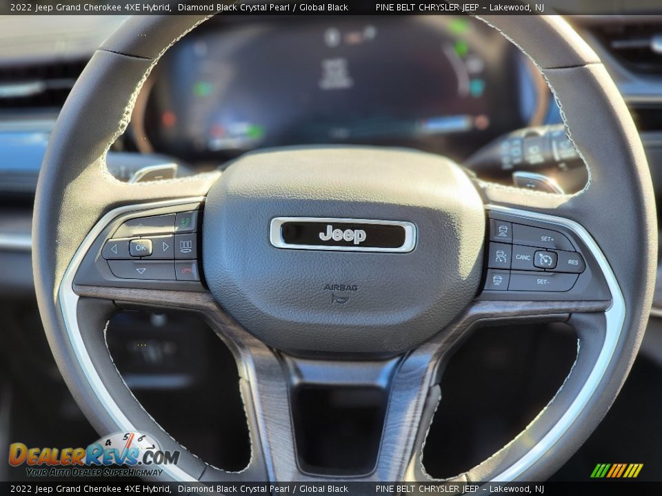 2022 Jeep Grand Cherokee 4XE Hybrid Steering Wheel Photo #9