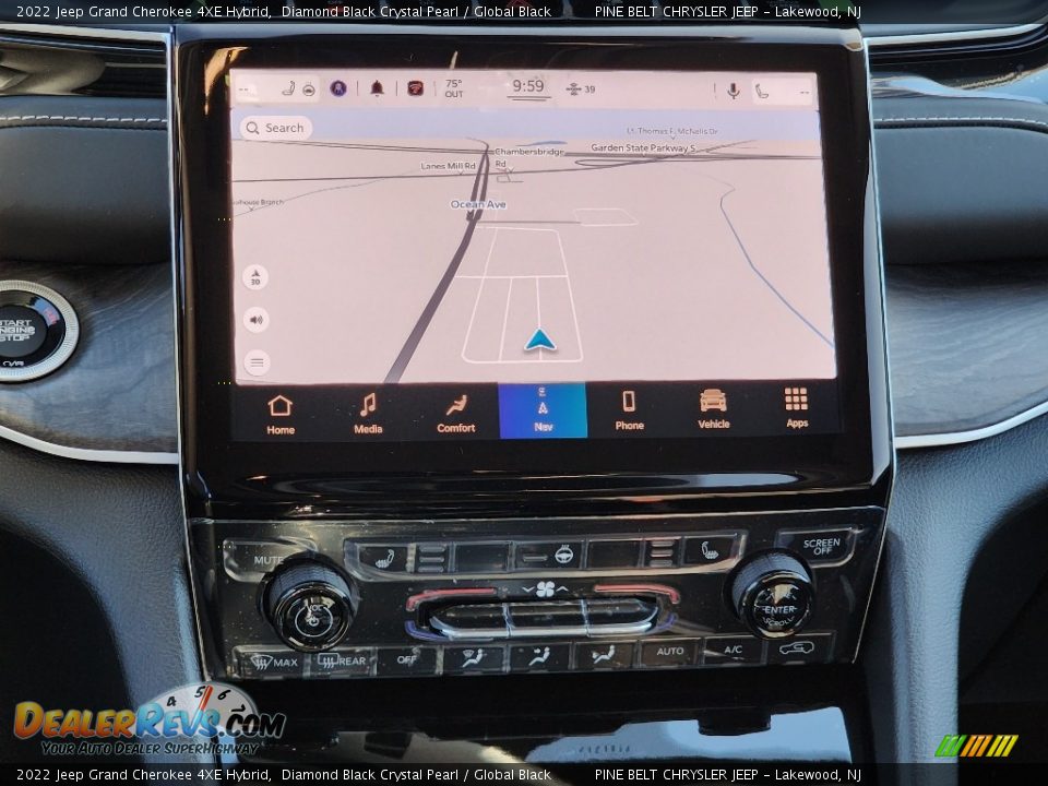 Navigation of 2022 Jeep Grand Cherokee 4XE Hybrid Photo #11