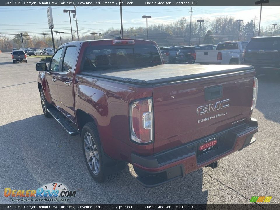 2021 GMC Canyon Denali Crew Cab 4WD Cayenne Red Tintcoat / Jet Black Photo #2