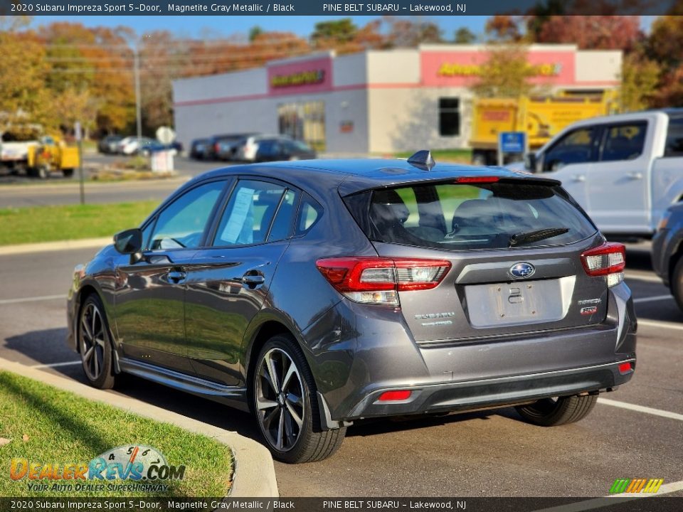 2020 Subaru Impreza Sport 5-Door Magnetite Gray Metallic / Black Photo #9