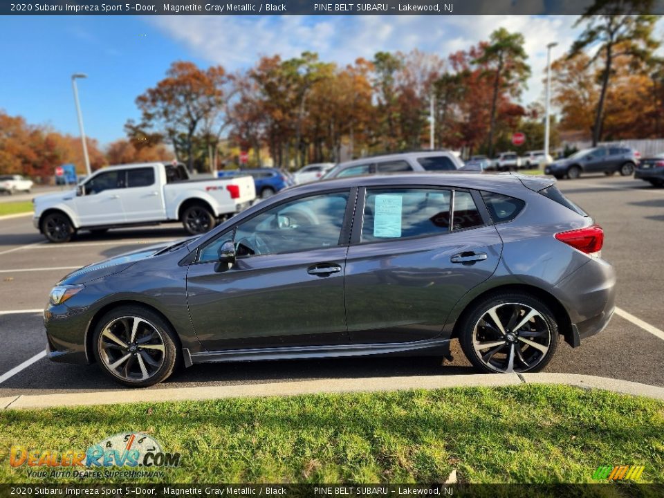 2020 Subaru Impreza Sport 5-Door Magnetite Gray Metallic / Black Photo #10