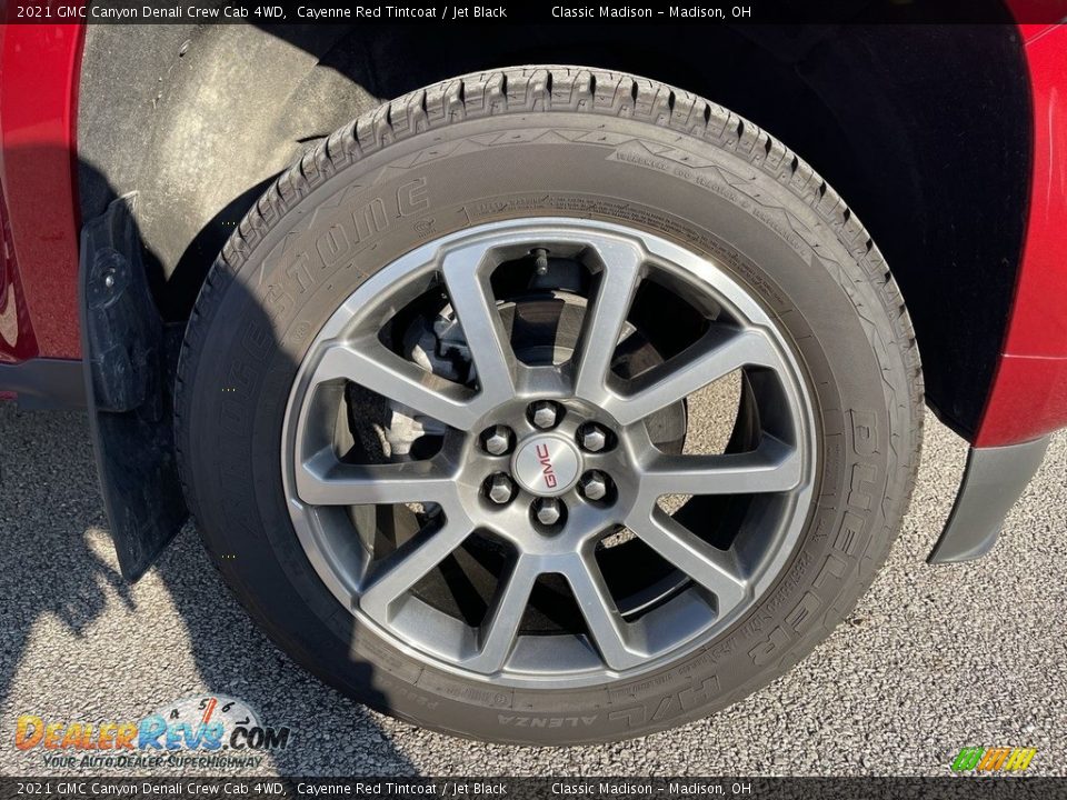 2021 GMC Canyon Denali Crew Cab 4WD Cayenne Red Tintcoat / Jet Black Photo #6