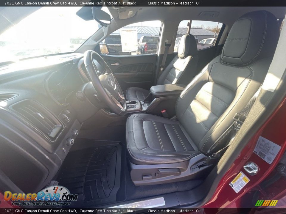 2021 GMC Canyon Denali Crew Cab 4WD Cayenne Red Tintcoat / Jet Black Photo #7