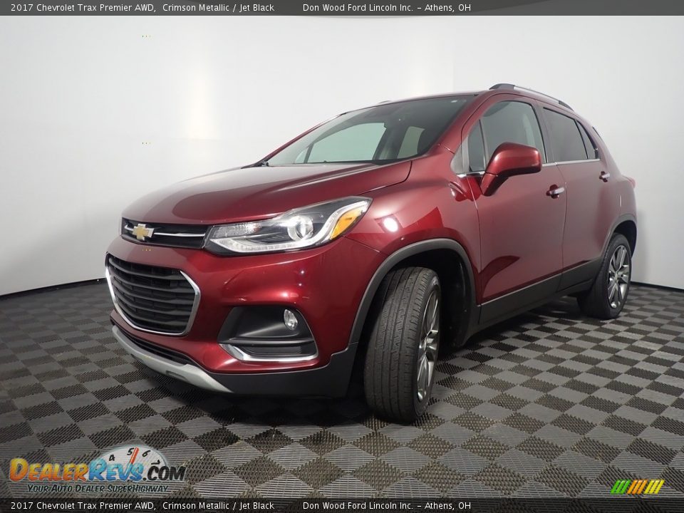 2017 Chevrolet Trax Premier AWD Crimson Metallic / Jet Black Photo #9