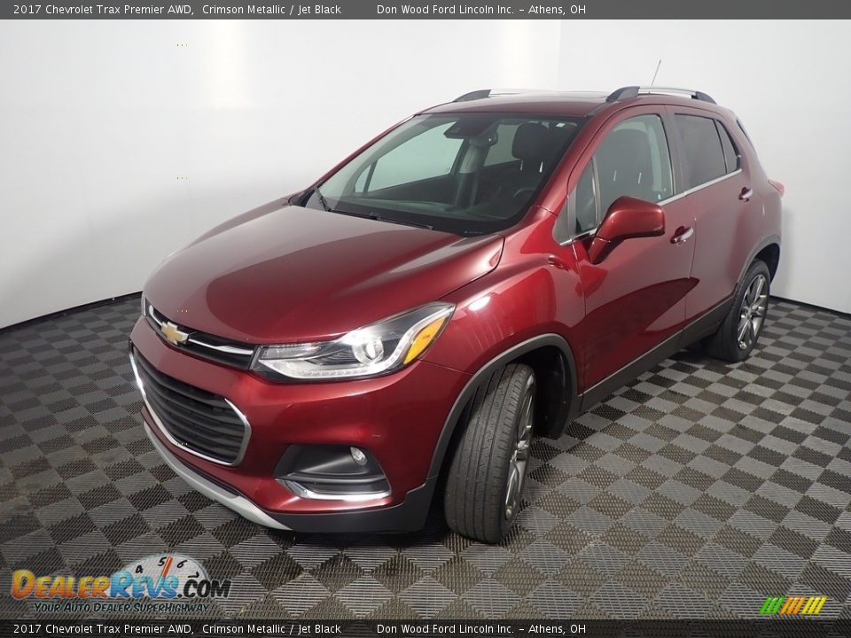 2017 Chevrolet Trax Premier AWD Crimson Metallic / Jet Black Photo #10