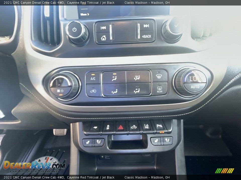 2021 GMC Canyon Denali Crew Cab 4WD Cayenne Red Tintcoat / Jet Black Photo #14