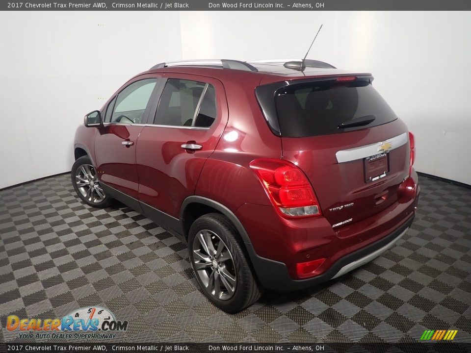 2017 Chevrolet Trax Premier AWD Crimson Metallic / Jet Black Photo #13