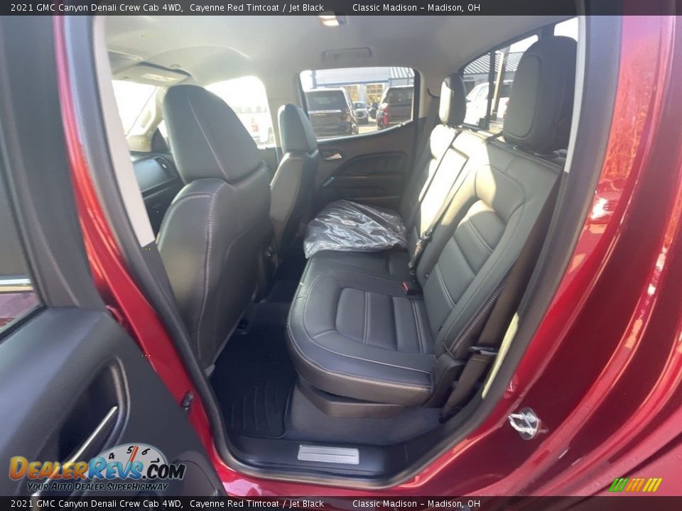 2021 GMC Canyon Denali Crew Cab 4WD Cayenne Red Tintcoat / Jet Black Photo #17