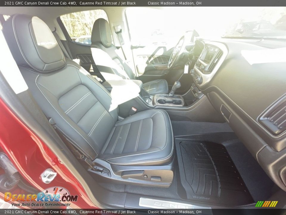 2021 GMC Canyon Denali Crew Cab 4WD Cayenne Red Tintcoat / Jet Black Photo #18