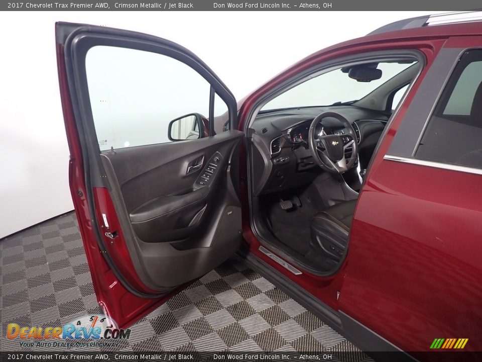 2017 Chevrolet Trax Premier AWD Crimson Metallic / Jet Black Photo #19