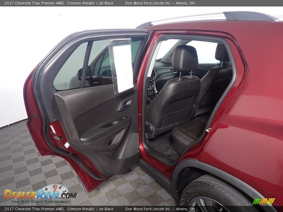 2017 Chevrolet Trax Premier AWD Crimson Metallic / Jet Black Photo #32