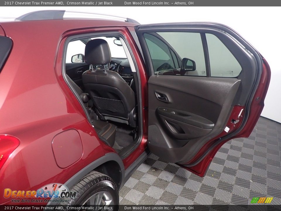 2017 Chevrolet Trax Premier AWD Crimson Metallic / Jet Black Photo #34