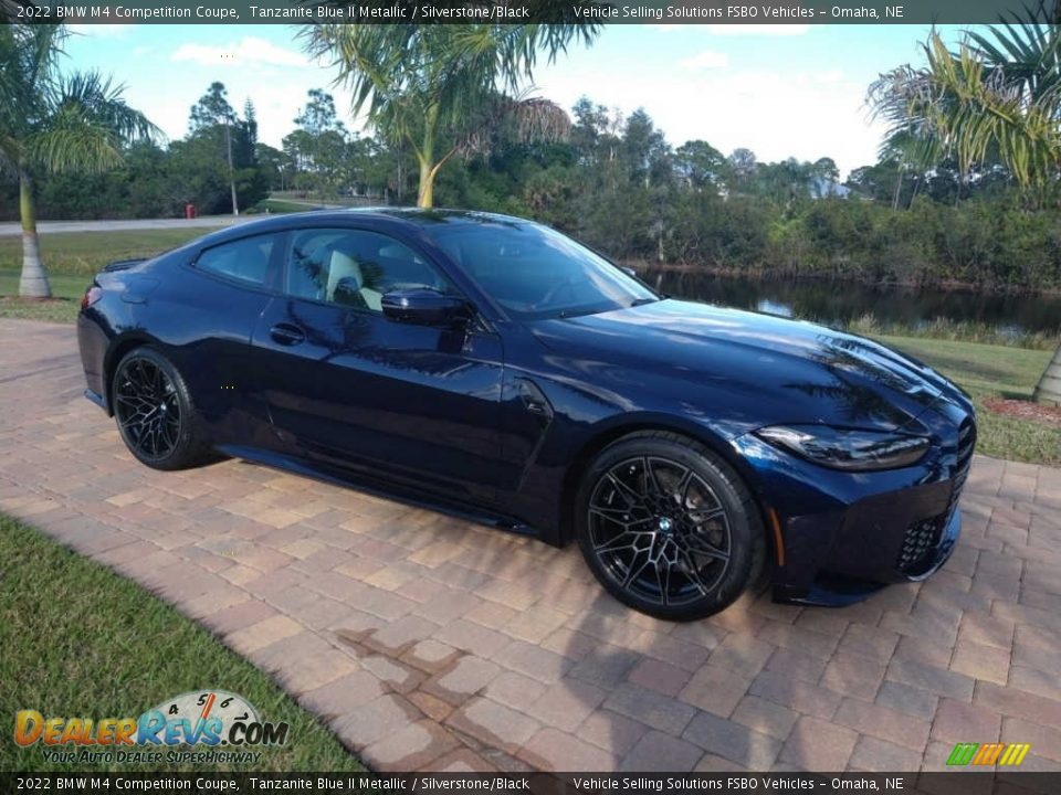 Tanzanite Blue II Metallic 2022 BMW M4 Competition Coupe Photo #1