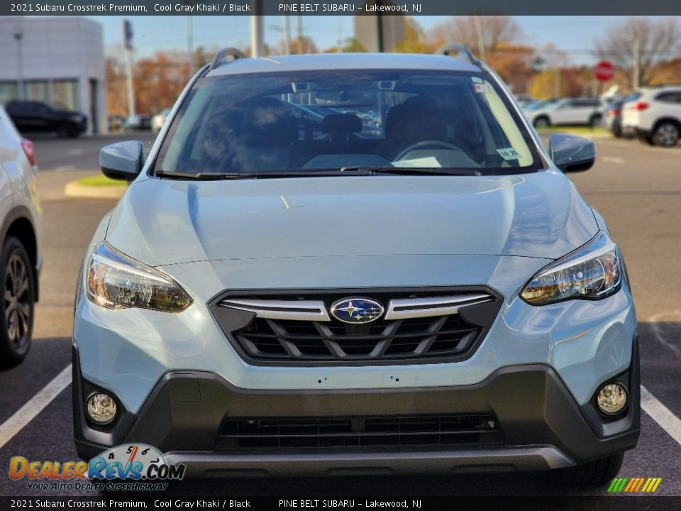 2021 Subaru Crosstrek Premium Cool Gray Khaki / Black Photo #3