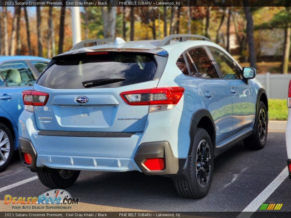 2021 Subaru Crosstrek Premium Cool Gray Khaki / Black Photo #6