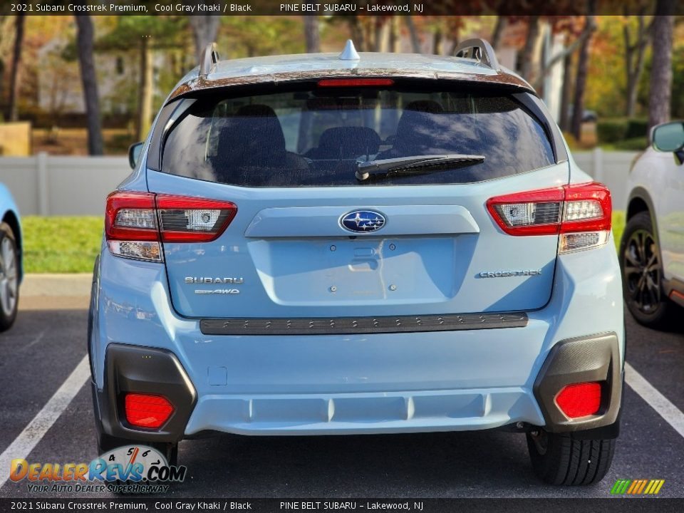 2021 Subaru Crosstrek Premium Cool Gray Khaki / Black Photo #7