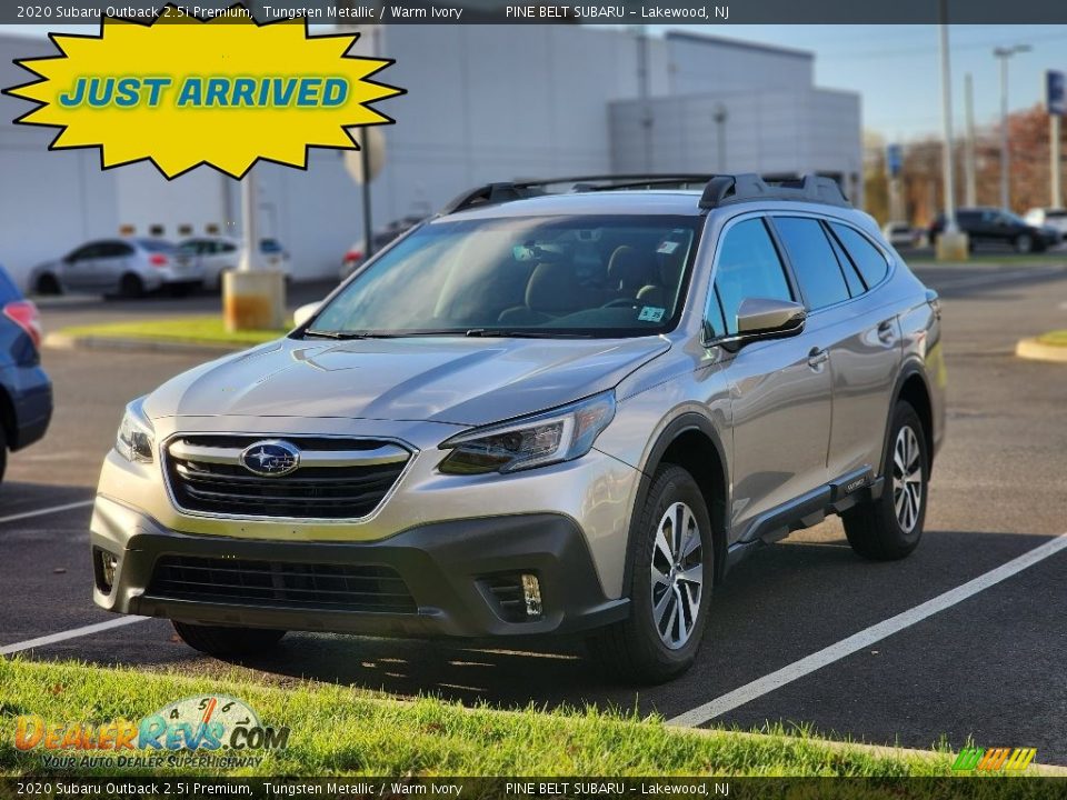 2020 Subaru Outback 2.5i Premium Tungsten Metallic / Warm Ivory Photo #1