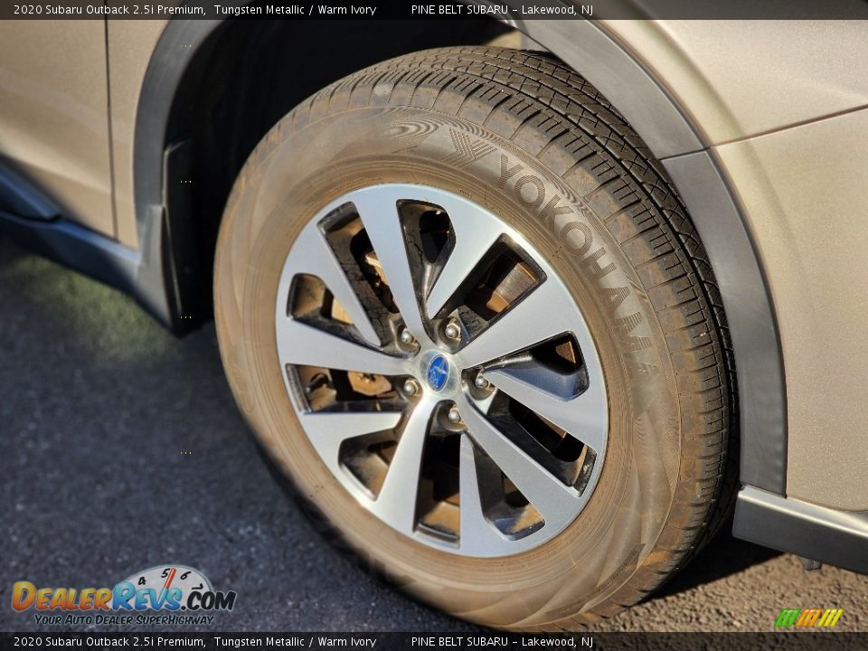 2020 Subaru Outback 2.5i Premium Tungsten Metallic / Warm Ivory Photo #5