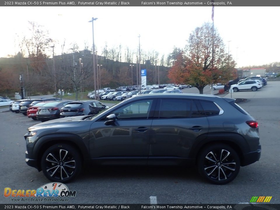 2023 Mazda CX-50 S Premium Plus AWD Polymetal Gray Metallic / Black Photo #6