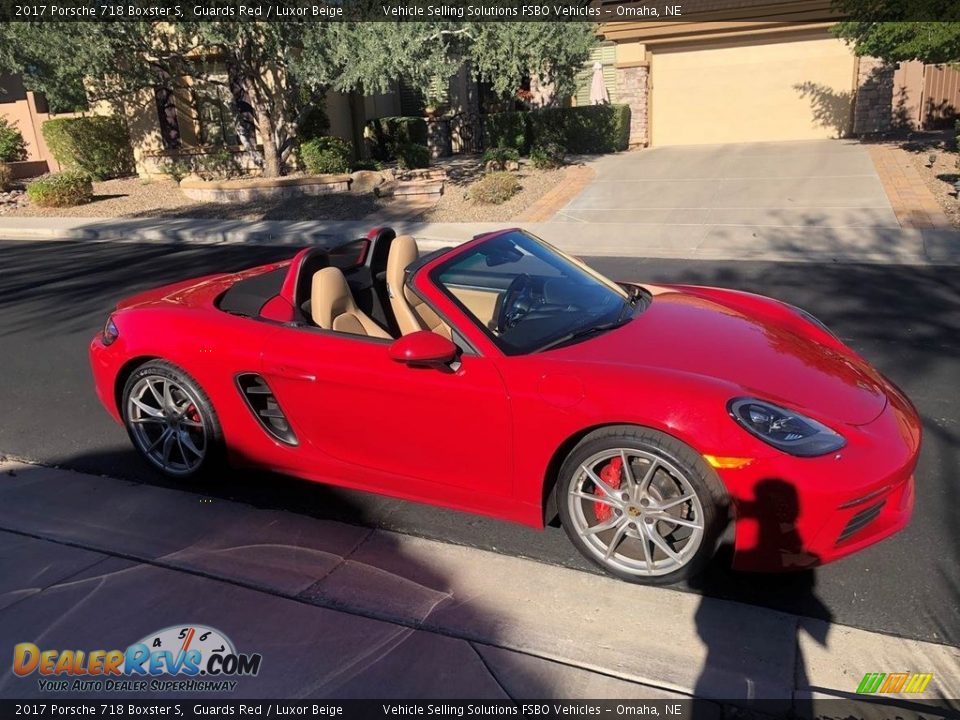 Guards Red 2017 Porsche 718 Boxster S Photo #2