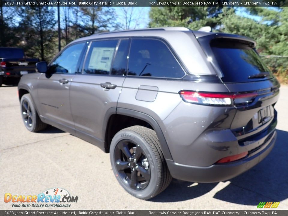 2023 Jeep Grand Cherokee Altitude 4x4 Baltic Gray Metallic / Global Black Photo #3