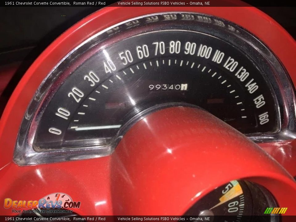 1961 Chevrolet Corvette Convertible Gauges Photo #9