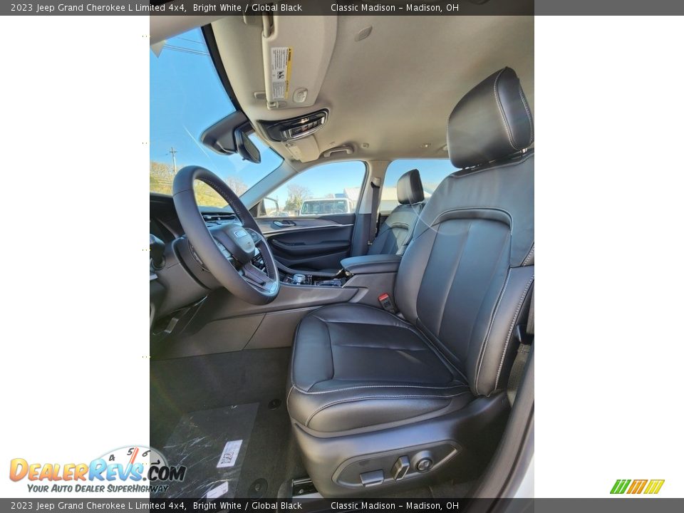 2023 Jeep Grand Cherokee L Limited 4x4 Bright White / Global Black Photo #2