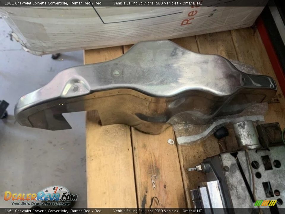 1961 Chevrolet Corvette Convertible Roman Red / Red Photo #18
