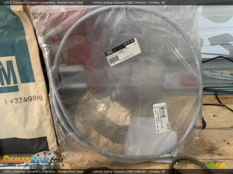1961 Chevrolet Corvette Convertible Roman Red / Red Photo #20
