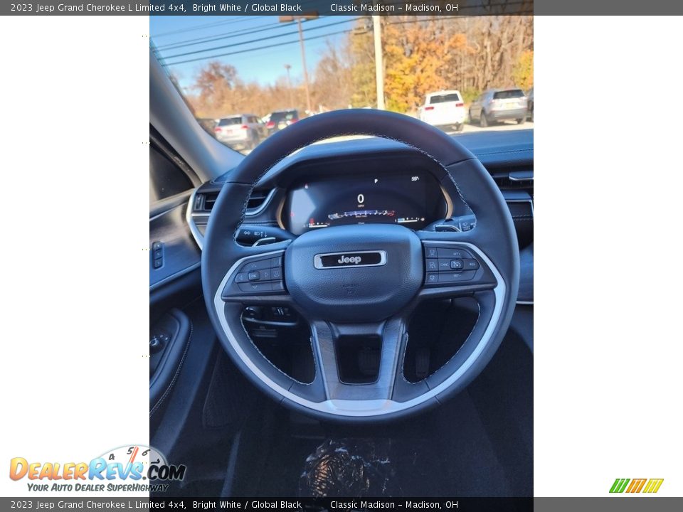 2023 Jeep Grand Cherokee L Limited 4x4 Bright White / Global Black Photo #6