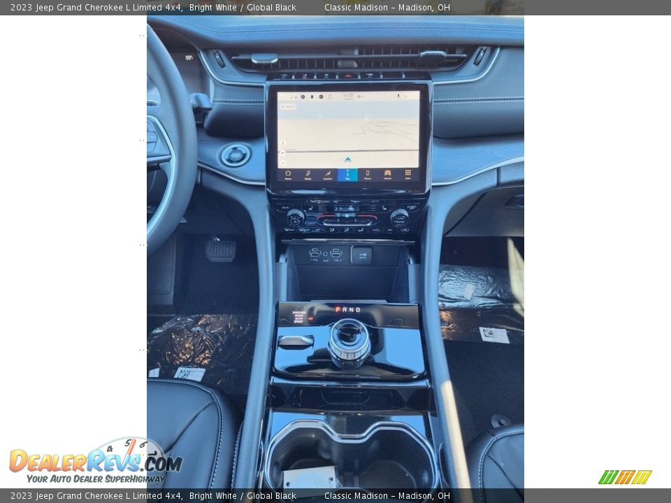 2023 Jeep Grand Cherokee L Limited 4x4 Bright White / Global Black Photo #7
