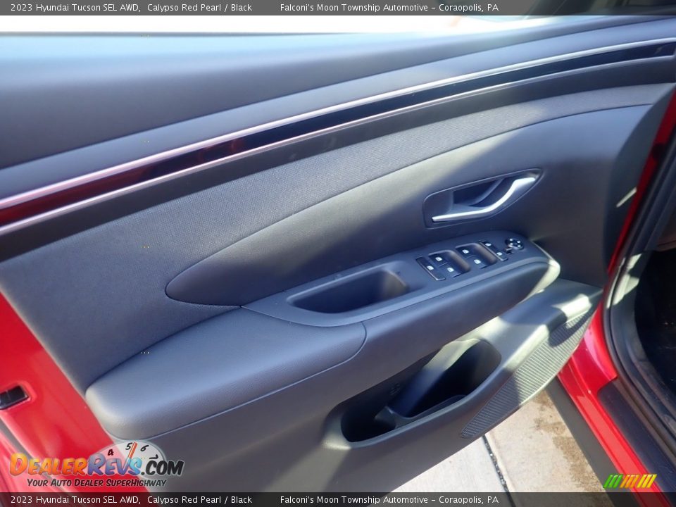 2023 Hyundai Tucson SEL AWD Calypso Red Pearl / Black Photo #14
