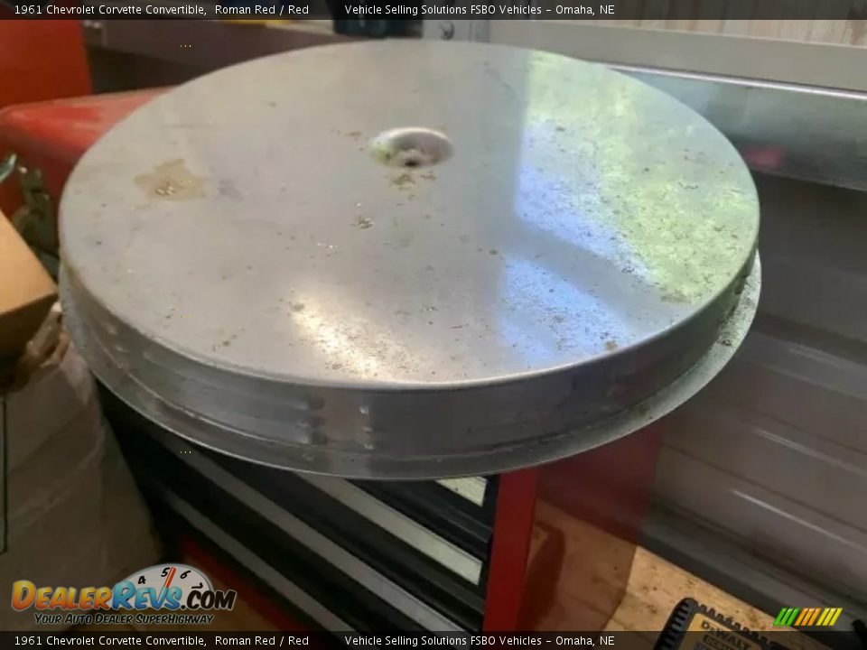 1961 Chevrolet Corvette Convertible Roman Red / Red Photo #24