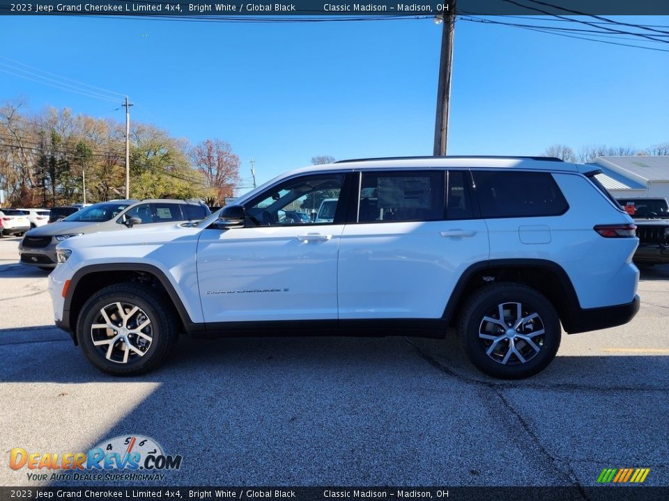 2023 Jeep Grand Cherokee L Limited 4x4 Bright White / Global Black Photo #9