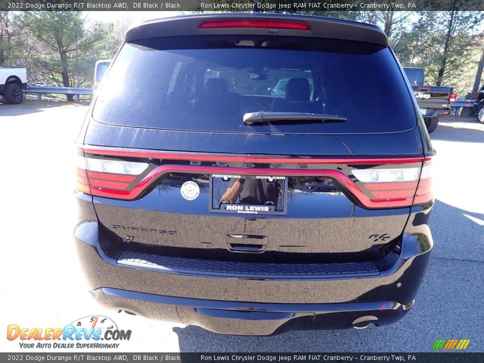 2022 Dodge Durango R/T Blacktop AWD DB Black / Black Photo #4