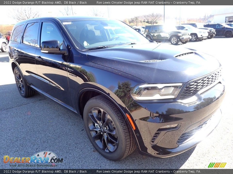 2022 Dodge Durango R/T Blacktop AWD DB Black / Black Photo #7