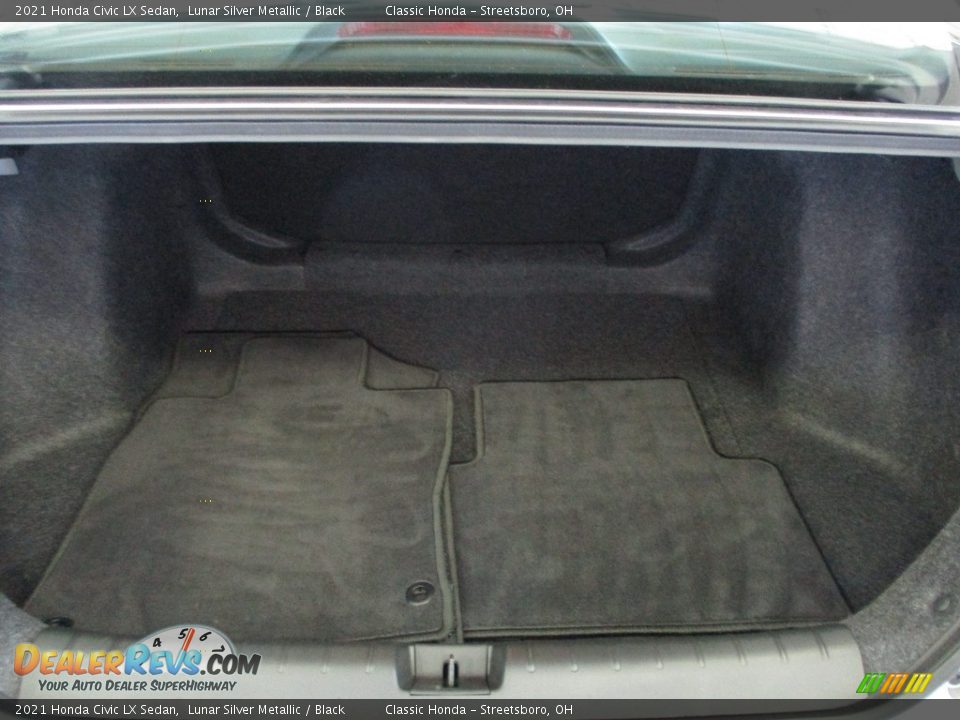 2021 Honda Civic LX Sedan Lunar Silver Metallic / Black Photo #20