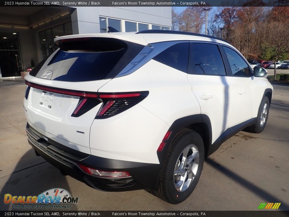 2023 Hyundai Tucson SEL AWD Serenity White / Black Photo #2